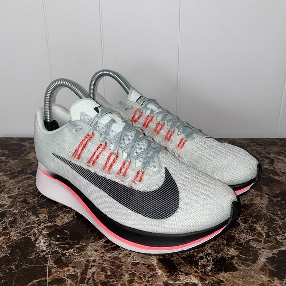 Nike Other - Nike Mens Zoom Fly Gray Running Sneakers Size 8